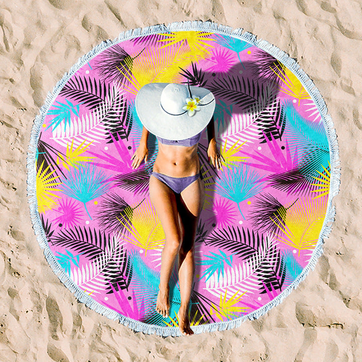 Rundstrand towel with unique sunset design Kalsten