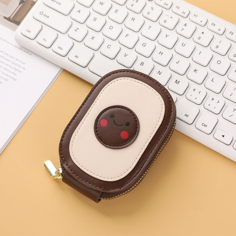 Cute Character Zippered Coin Pouch Kalsten