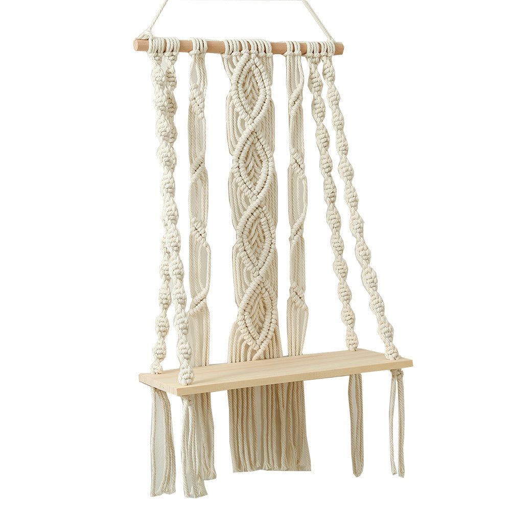 Decorative Macrame Shelf Acalora