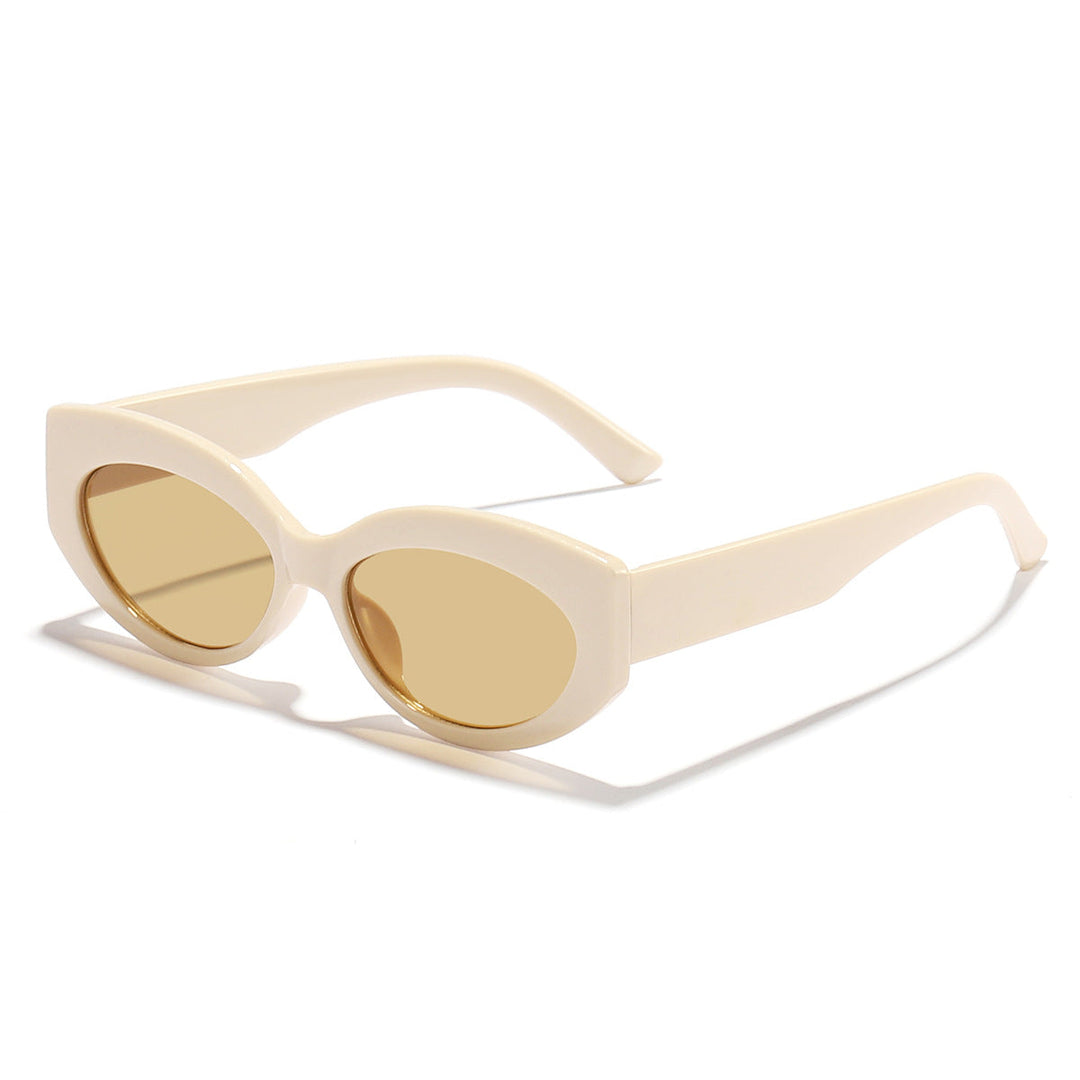 Ladies Cat-Eye Sunglasses with Playful Transparency Design Kalsten