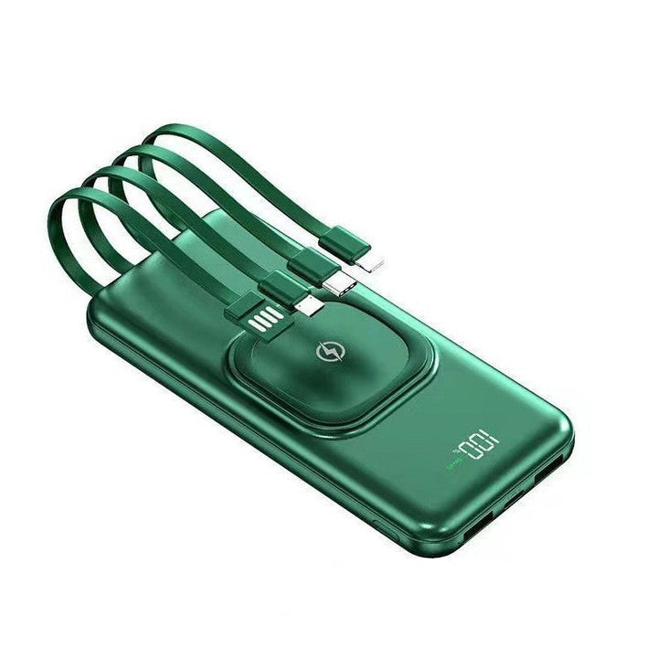 Portable power bank with state-of-the-art digital charge level display Kalsten