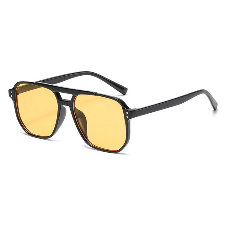 Women Rectangular Sunglasses with UV Protection and Polarized Lenses Kalsten
