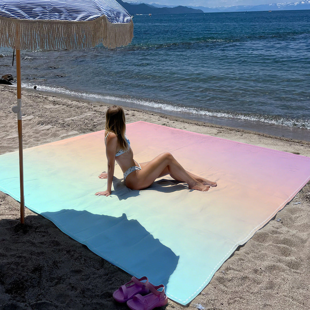 Mandala Design Beach Mat Kalsten