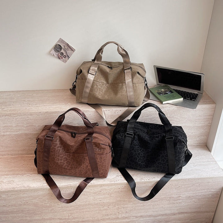 Sporty Tote Bag With Structured Material Kalsten