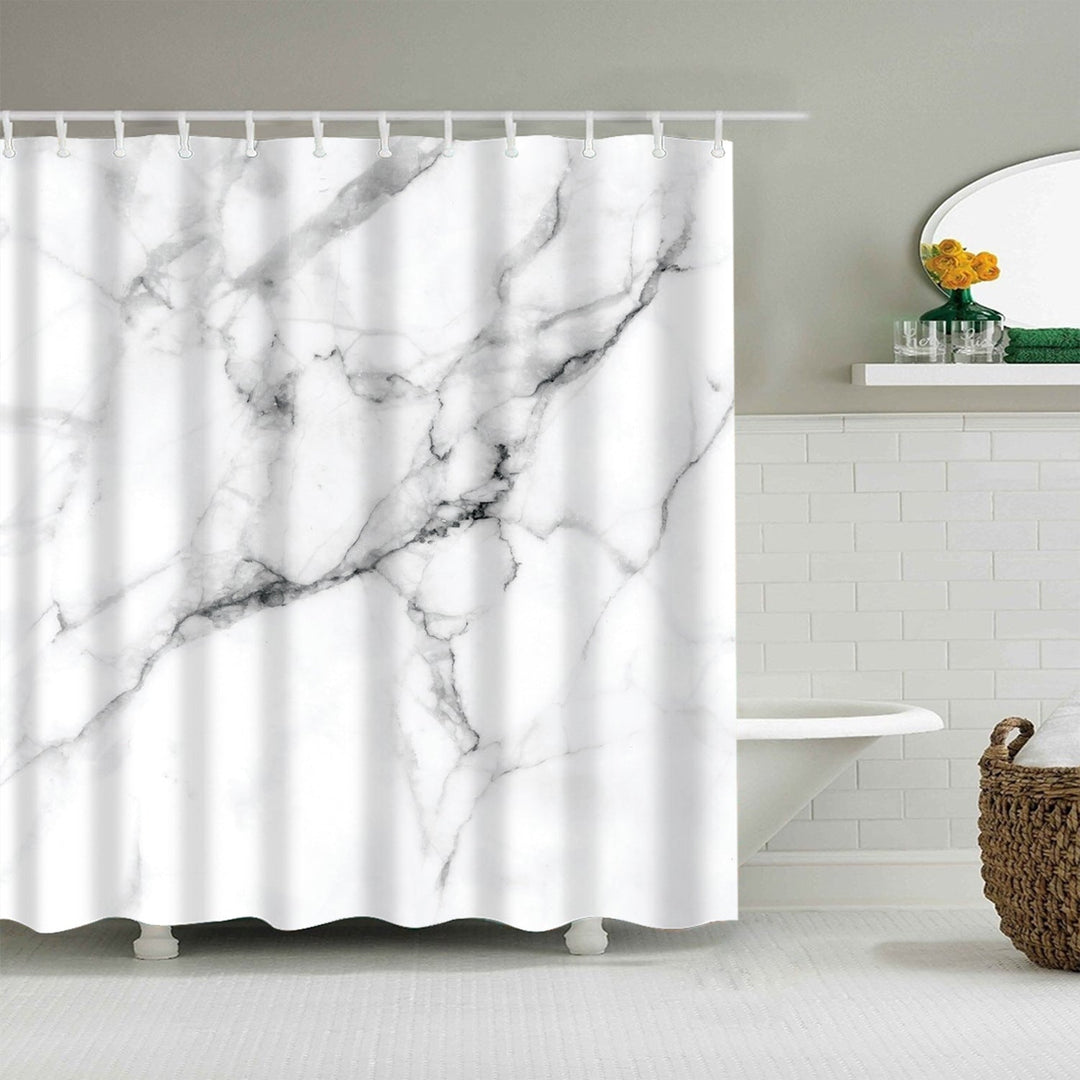 Floral Patterned Bathroom Shower Curtain Kalsten