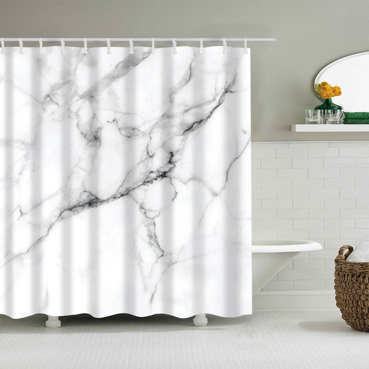 Floral Patterned Bathroom Shower Curtain Kalsten