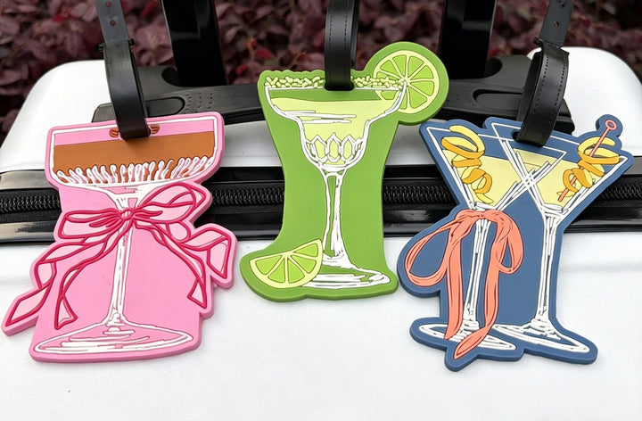 Cocktail Glass Shaped Luggage Tag Kalsten