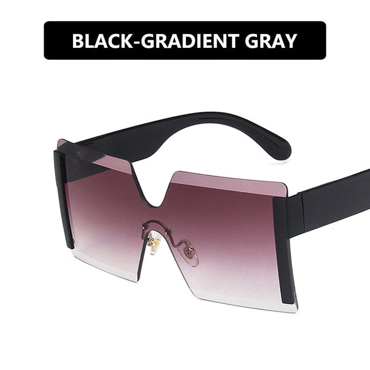 Women futuristic oversized sunglasses with striking design Kalsten