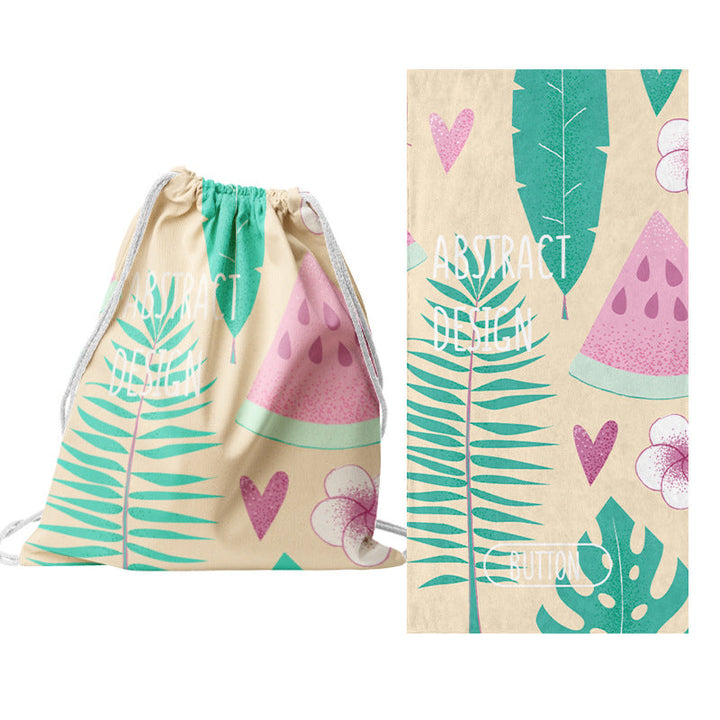 Drawstring bag with creative cactus design Kalsten
