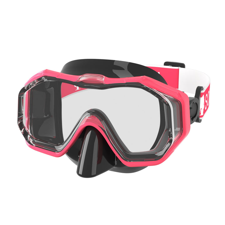 High-quality diving mask with flexible silicone rim and UV protection Kalsten