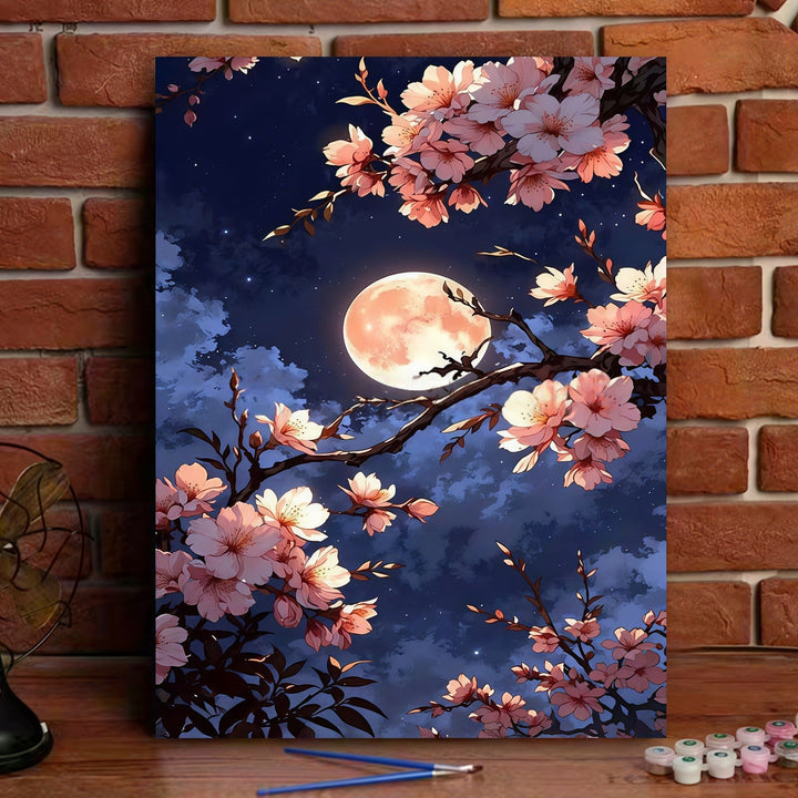 Romantic Blossom Landscape Canvas Art Kit Kalsten