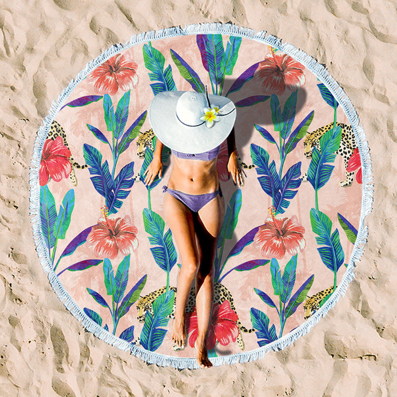 Rundstrand towel with unique sunset design Kalsten