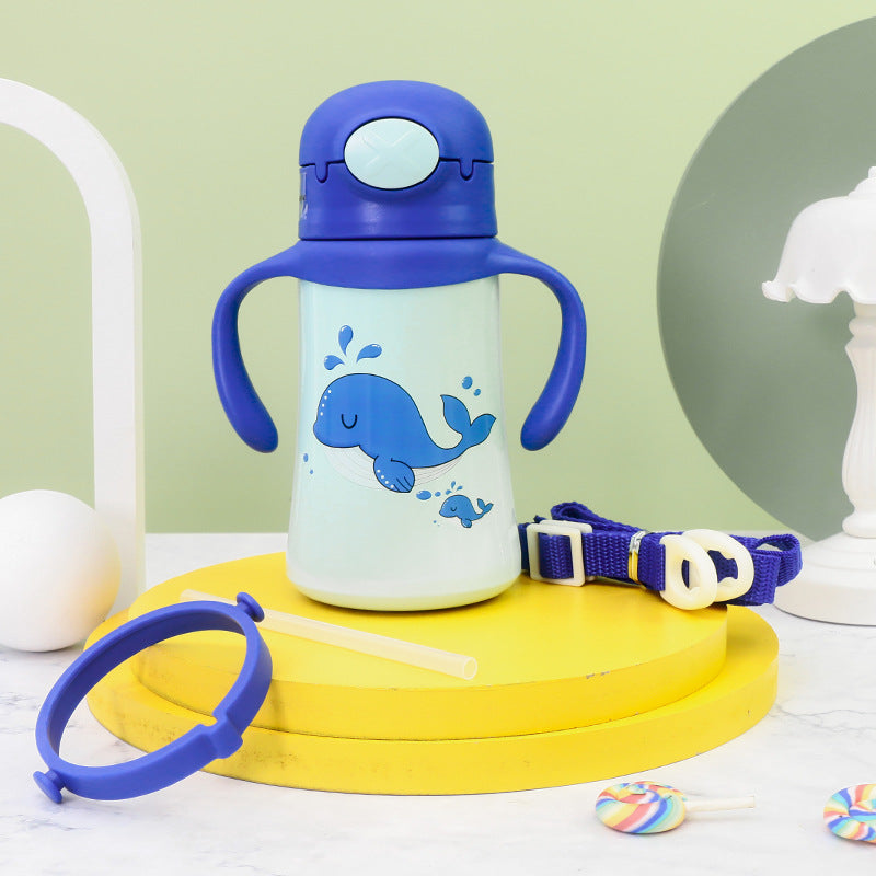 Ladies Insulated Children’s Water Bottle in Playful Animal Design Kalsten