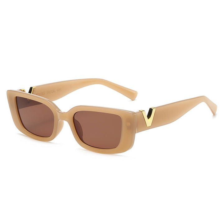 Women's fashionable sunglasses with trendy leopard print and sturdy frame Kalsten