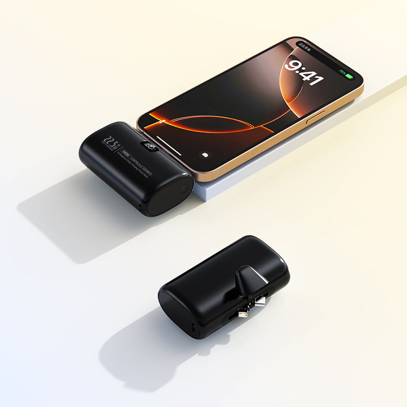 Portable power bank with integrated charger Kalsten