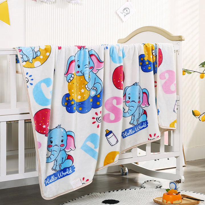Children's Cartoon Character Fleece Blanket Kalsten