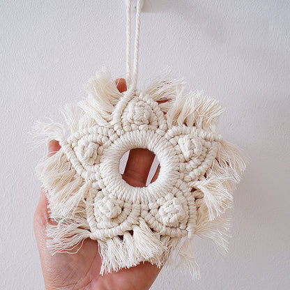 Macrame Star-Shaped Wall Hanging Decor Acalora