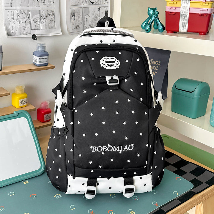 Stylish Star Patterned Backpack
