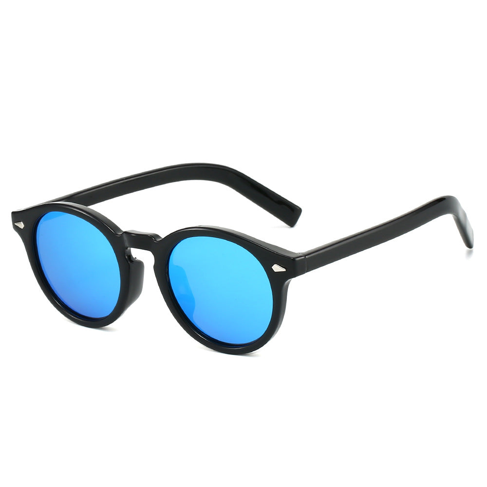 Women's fashionable sunglasses with transparent frame and yellow lenses Kalsten