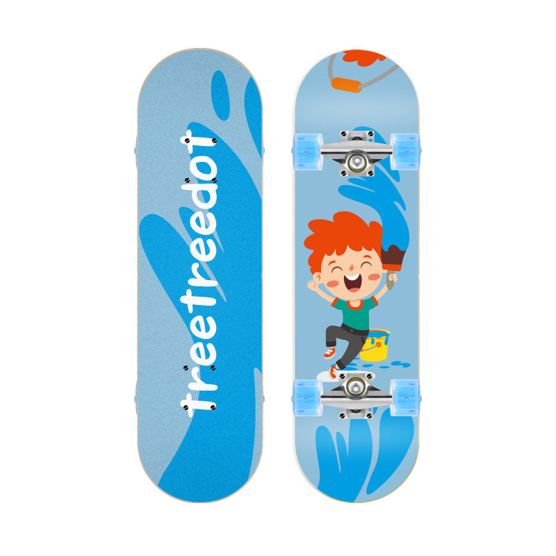 Unicorn-Themed Beginner Skateboard Kalsten