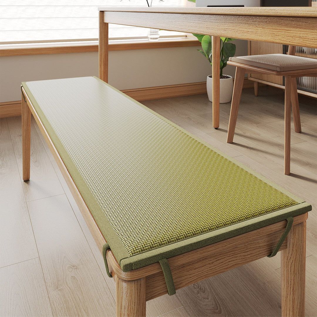 Plush Woven Bench Cushion Mat Kalsten