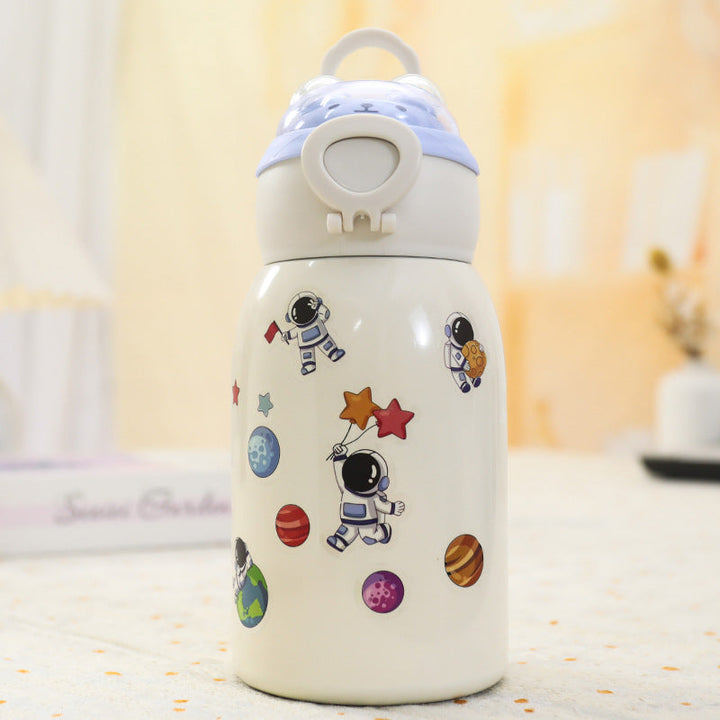 Ladies Insulated Drinking Bottle in Intergalactic Astronaut Design Kalsten