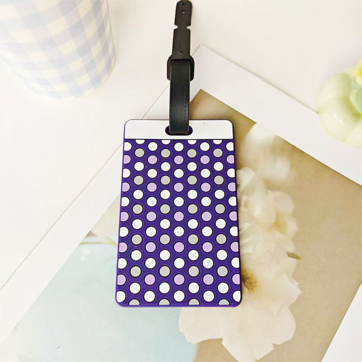 Unisex Abstract Mosaic Pattern Luggage Tag Kalsten