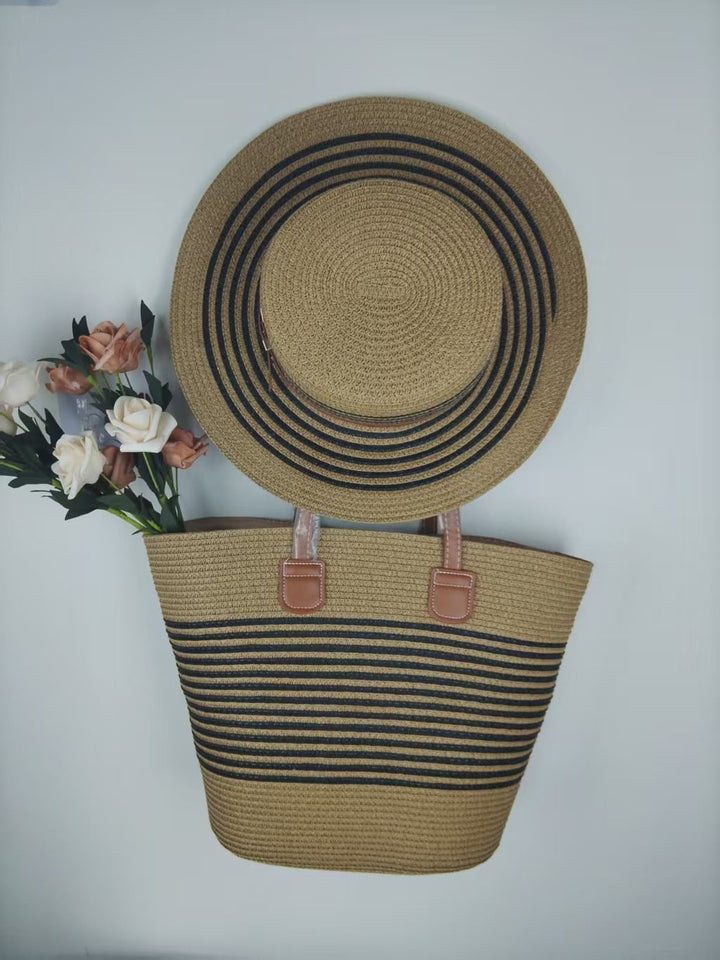 Beach bag and sun hat set Kalsten