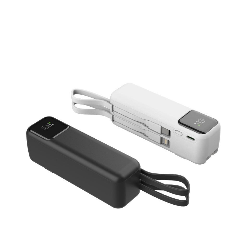 Portable power bank with integrated wireless charging function and LCD display Kalsten