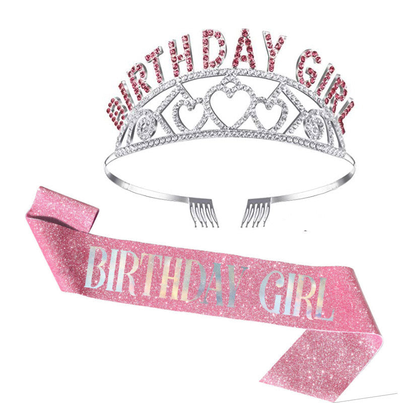 Women's Birthday Crown and Band Kalsten