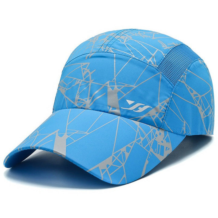 Women’s sporty running cap with stunning geometric pattern Kalsten
