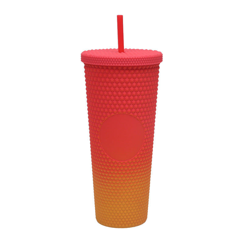 Women's reusable drinking cup with textured silicone from Kalsten
