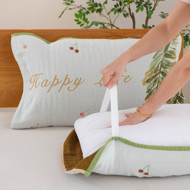 Women's pillow with removable cotton cover Kalsten