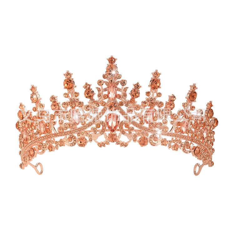 Ladies Rhinestone Tiara with Sparkling Gemstones Kalsten