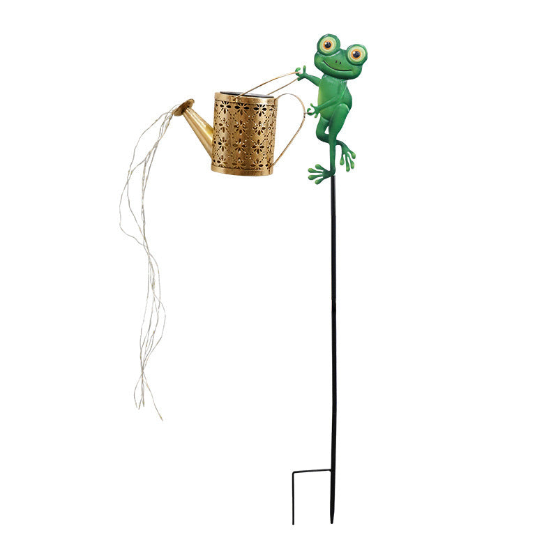 Decorative Hummingbird Solar Garden Stake With Hanging Lantern Kalsten