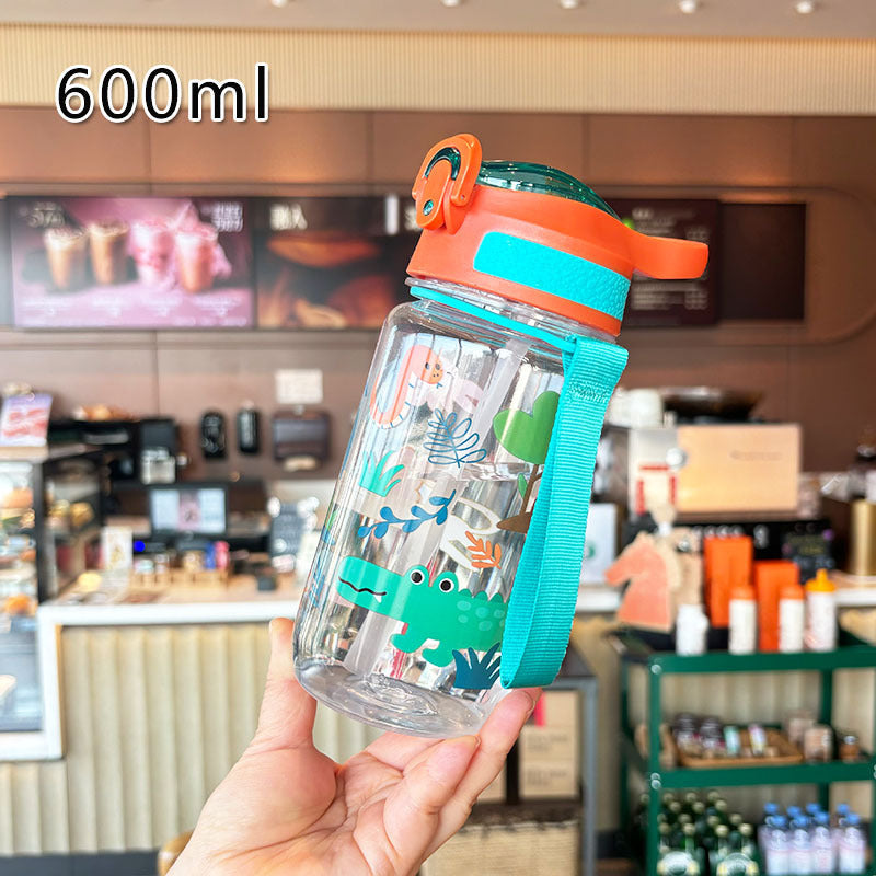 Women's Child-Friendly Drinking Bottle with Dinosaur Design Kalsten