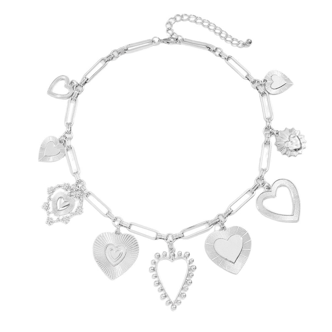Kalsten | Chunky Heart Charm Necklace