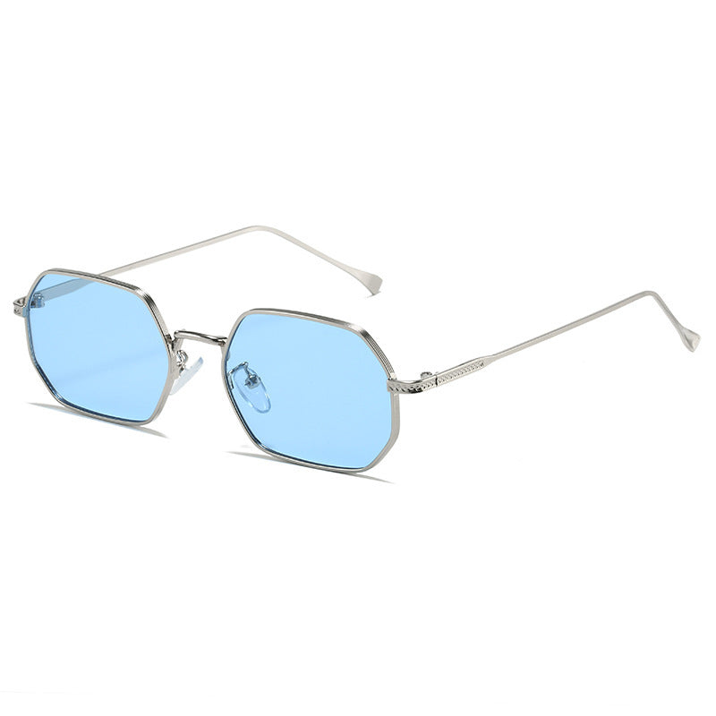 Women Octagonal Designer Sunglasses with High-Quality Metal Frame Kalsten