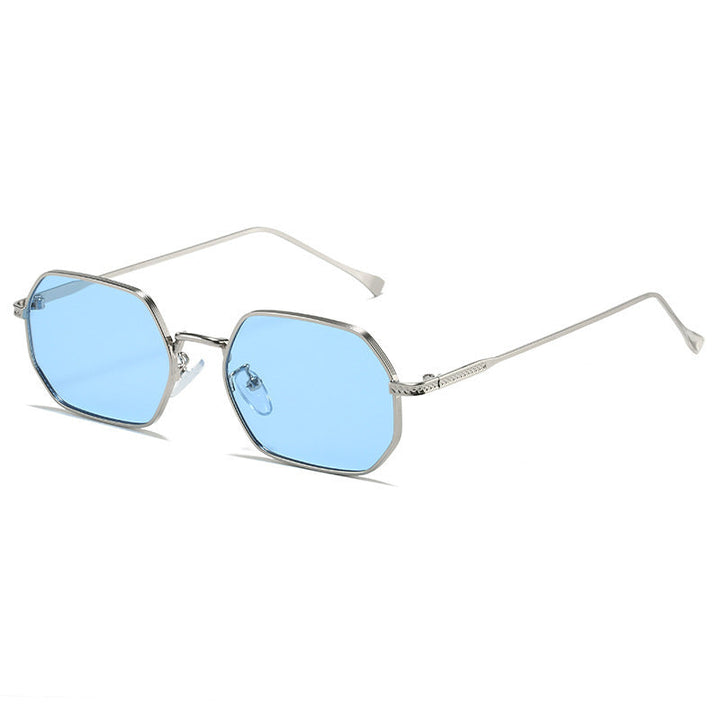 Women Octagonal Designer Sunglasses with High-Quality Metal Frame Kalsten