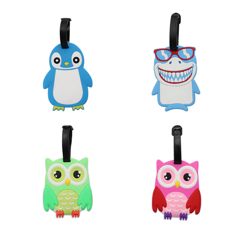Unisex Cute Penguin Luggage Tag Kalsten