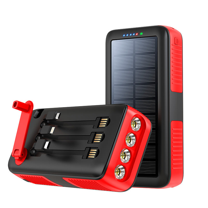 Solar Powerbank with Multifunctional LED Lights Kalsten