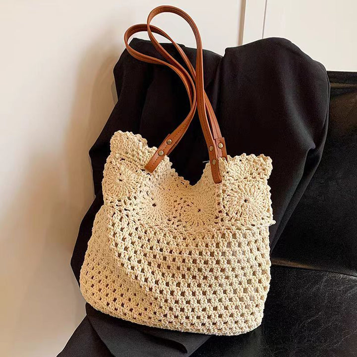 Hand-knotted macramé tote bag Kalsten