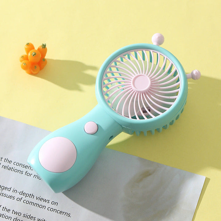 Unisex Portable Hand Fan with Flexible Handle and Stylish Design Kalsten