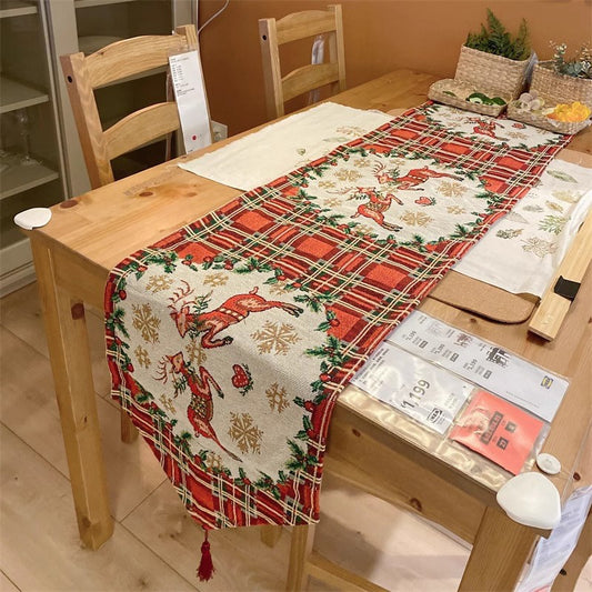 Festive Holiday Table Runner