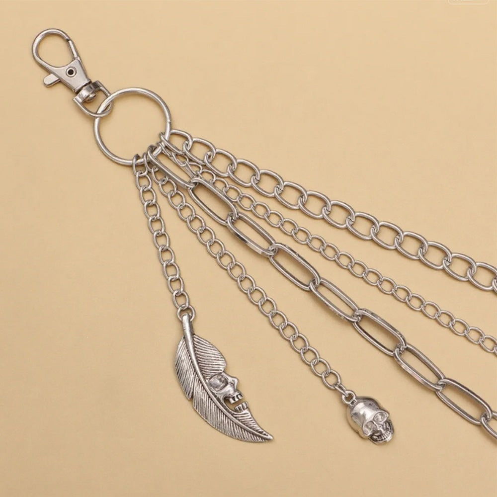 Fashionable chain pendant belt Kalsten