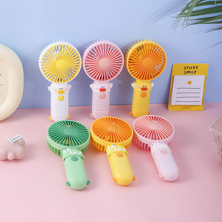 Unisex funny handheld fan with animal design and multiple speed settings Kalsten