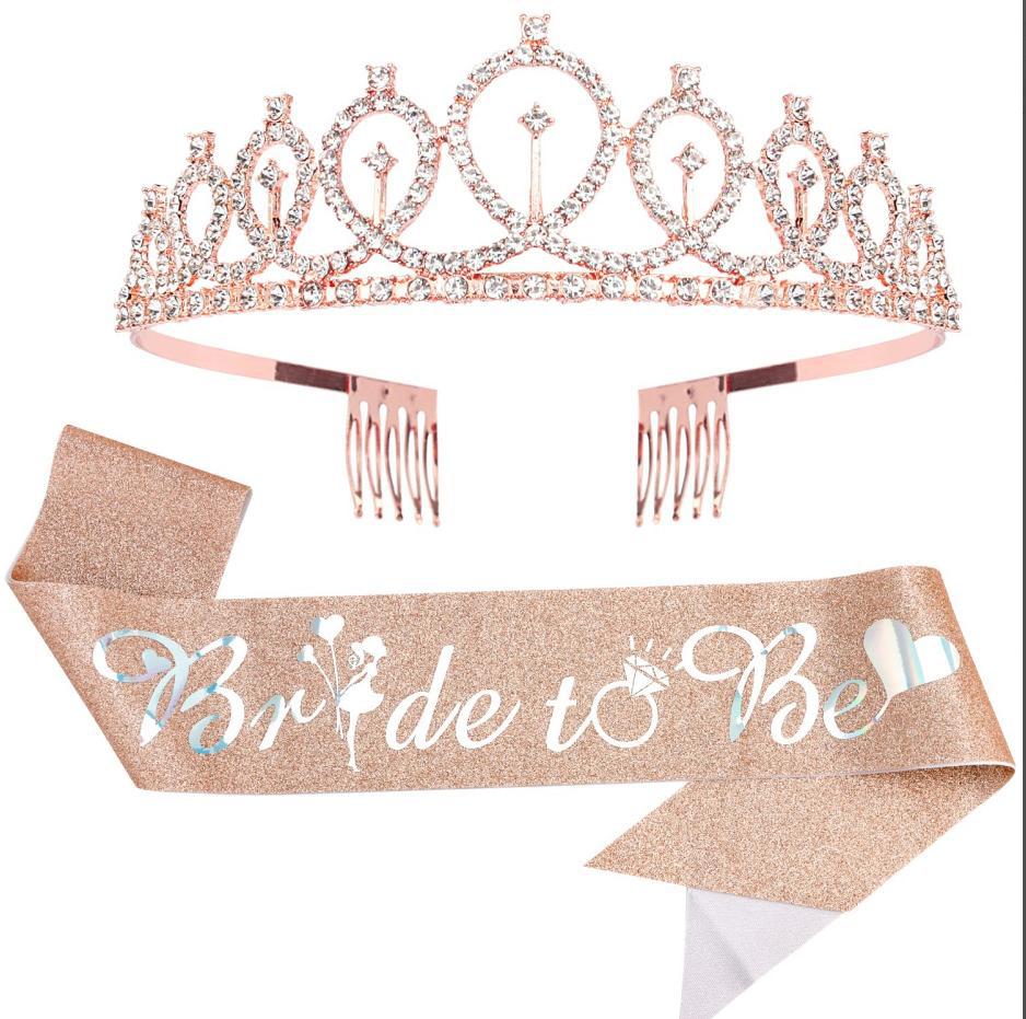 Women Glittering Tiara with Elegant Design Kalsten