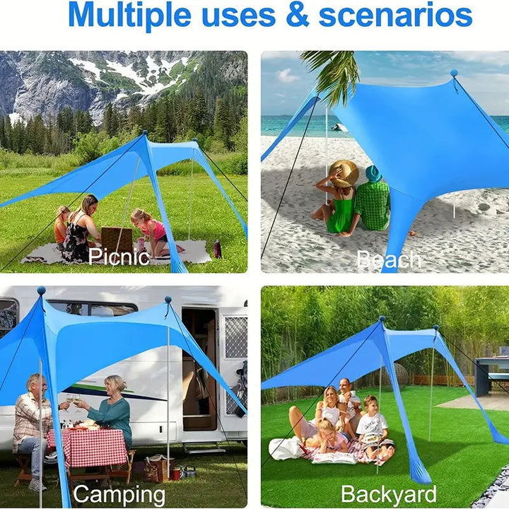 WoLightweight Sandproof Beach Blanket Kalsten