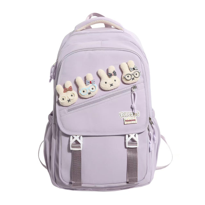 Cute Bunny Embroidered Backpack Kalsten