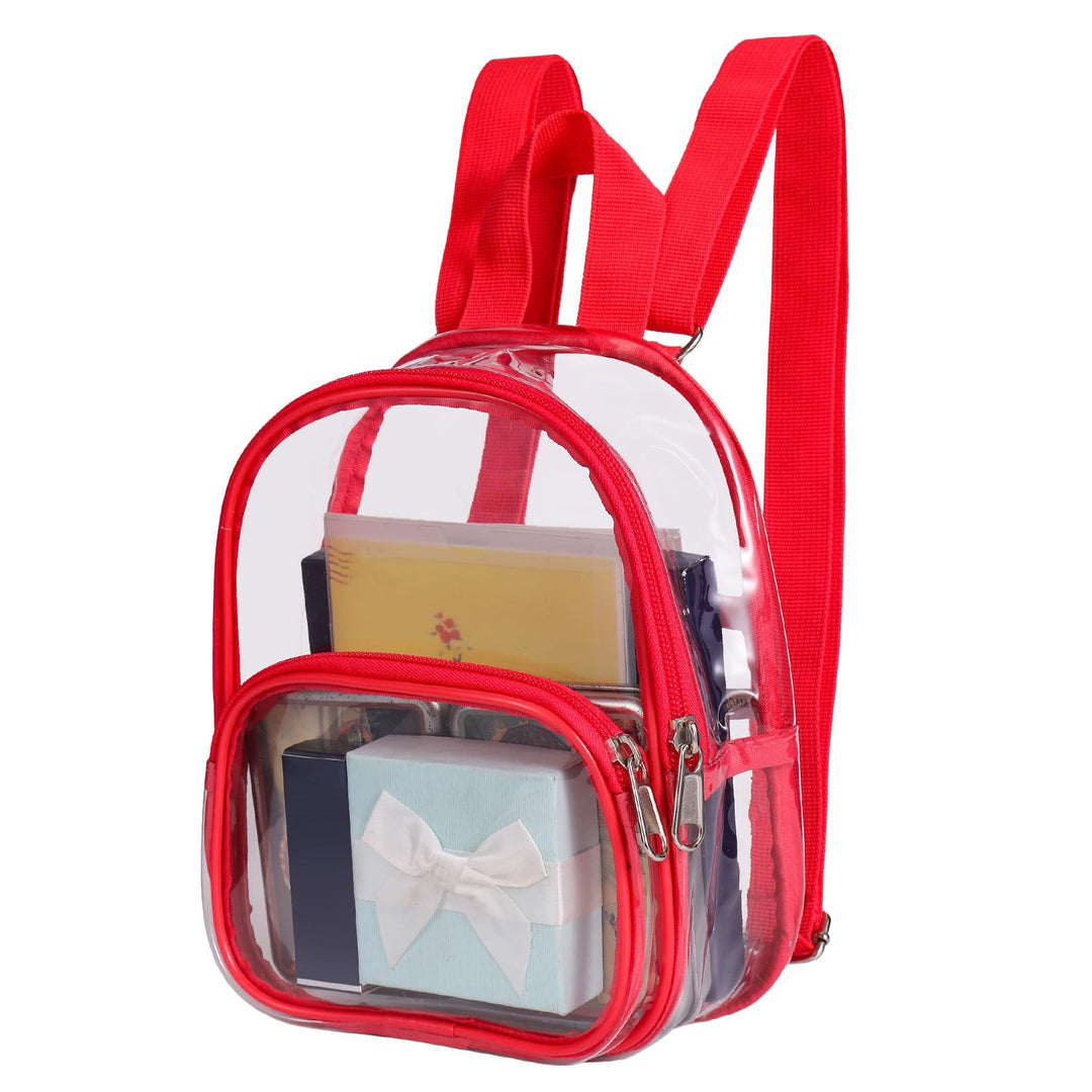 Unisex transparent backpack with multiple compartments Kalsten
